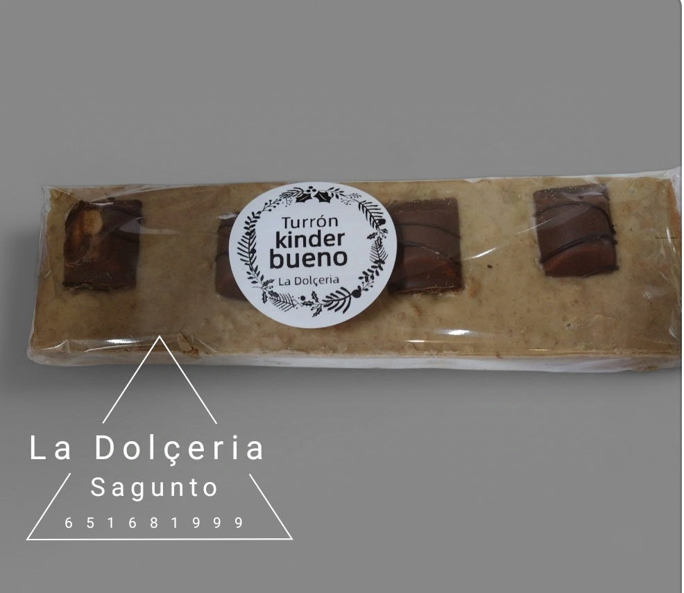 Turrón de Kinder bueno