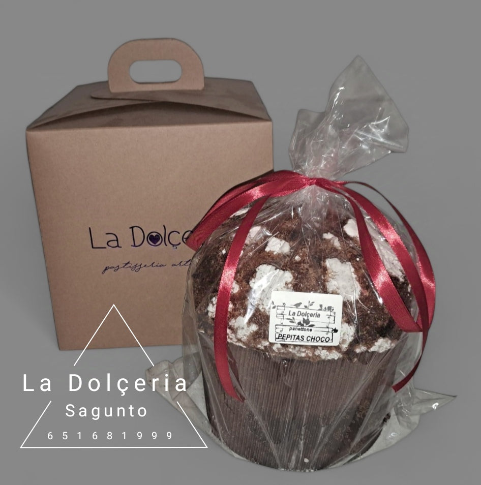 Pannetone de Pepitas de Chocolate